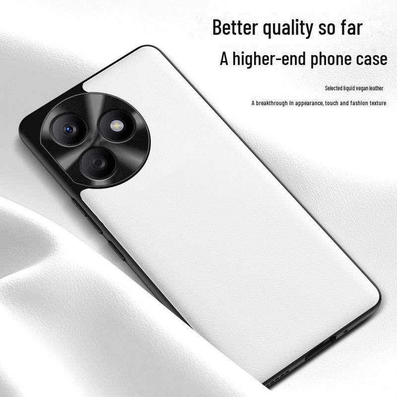 Protective Liquid Leather Case for Honor X50i+ with Anti-fall & Anti-fouling Properties. One-piece Design for Easy Shipping.