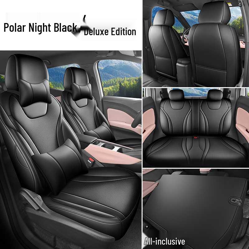Cojín de Asiento de Coche de Cuero Seagull Modelo 26 - Edición Vitalidad y Libertad, Cobertura Total para Todas las Estaciones.