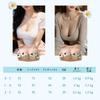 KUMIHO Silicone Low Round Perfect for Artificial Fake for and Silicone for White Skin Tone Bust, Neck, Neck, Summer, Breasts, Breasts, Crossdressing,