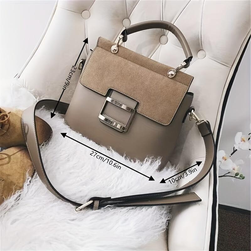 Fashion Retro Handbag - Casual Frosted Flap - Any Occasion Bag For Women !