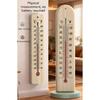 Wooden Temperature Gauge for Home and Office Large Display Accurate Measurement -40℃ to 50℃ Safe Kerosene Wall Mount Easy to Read