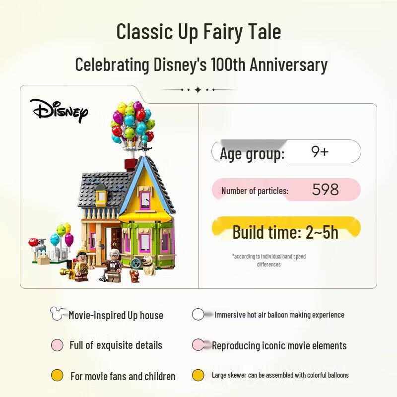 LEGO Disney Up House Building Set 43217