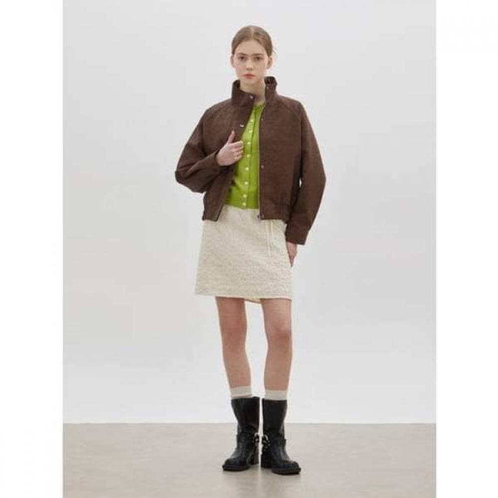 Cc Collect Crop High Neck Blouson Jacket C263psf151