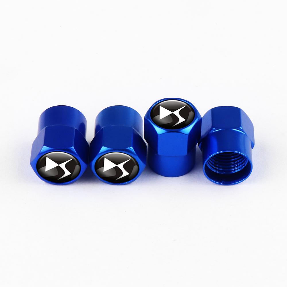 Car Wheel Tire Valve Caps Tyre Stem Caps Bolt-In For DS SPIRIT DS3 DS4 DS4S DS5 5LS DS6 DS7 DS9 Deesse Elysee Xsara DS2 RUBIS