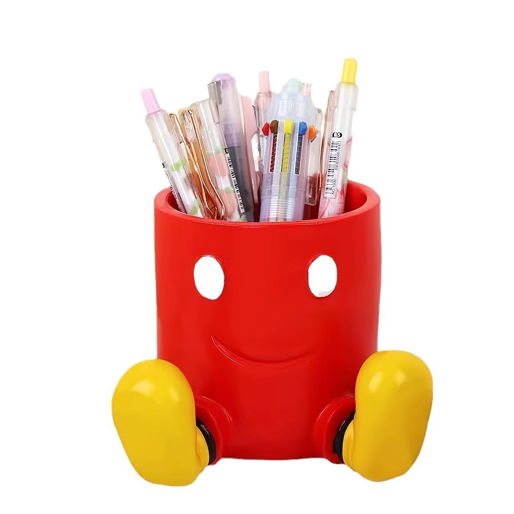 Disney Mickey Storage Box, Pocket Pen Holder, Desktop Storage Box, Makeup Brush Holder, Creative Small Ornaments, Desktop Decoration Mickey storage bucket