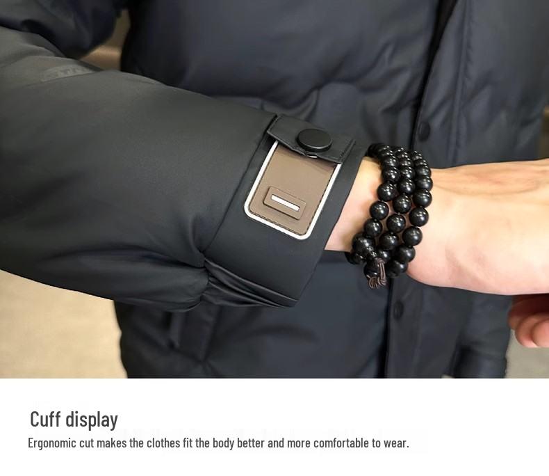 Men's 2025 Winter Trend Casual Stand-Up Collar Duck Down Jacket - Youthful Versatile Warm Outerwear