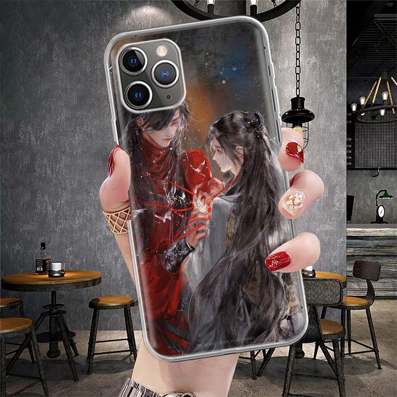 

Heaven Official s Blessing Soft Phone Case For IPhone 11 17 Air 16E 16 Pro Max 15 + 14 Plus 13 Mini 12 Apple 7 SE 8 Fundas Coque iPhone 16 Pro