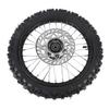 14 Inch Front Wheel Assembly 60/100 14 2.5 14 Tire Inner Tube 15mm Rim Axle with Brake Rotor for 125 140 150 160cc Pit Dirt Bike