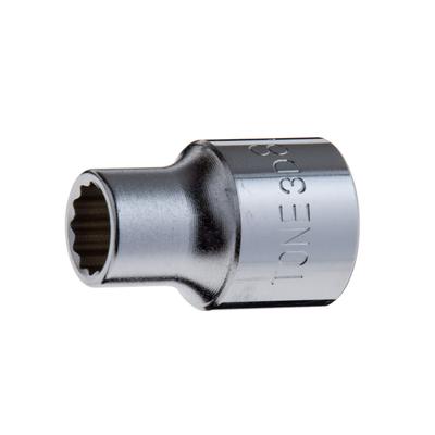 TONE Socket Drive Angle Width Across Flats 8mm (12-sided) 3D-08 9.5mm (3/8")