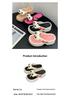 Women's Thick-Soled Summer Flip-Flops: Big-Eyed Dog, EVA, Height-Increasing, Non-Slip Sandals