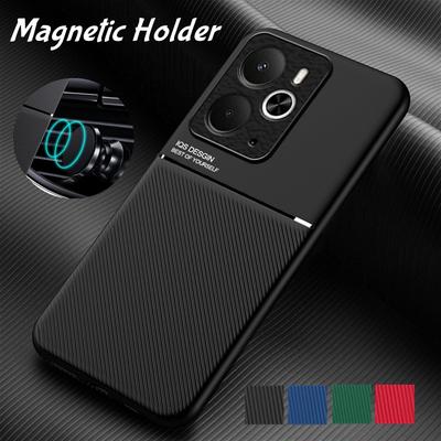 Robustes Rutschfestes Magnetisches Case Für Realme 14 5G Realme 14T Schutzhülle Rückschale Coque Fundas Capa