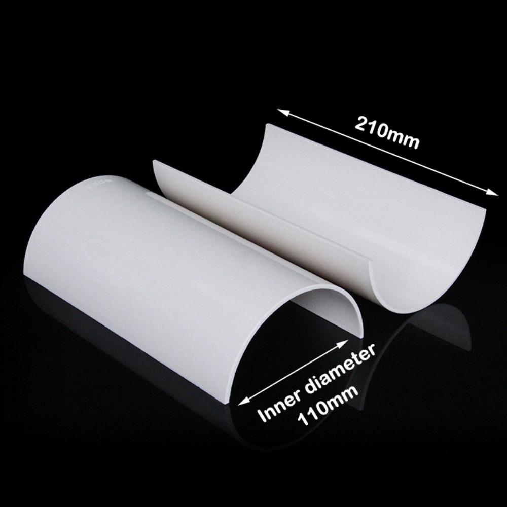 Patch Nou Reparare Tub PVC Alb Teu Deschis Fitinguri Reparare Țeavă Drenaj 50 75 110 Accesorii Instalații Sanitare Exterior