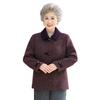 Grandma's New Spring Wool Coat for Elderly Women - Stylish Autumn and Winter Wear