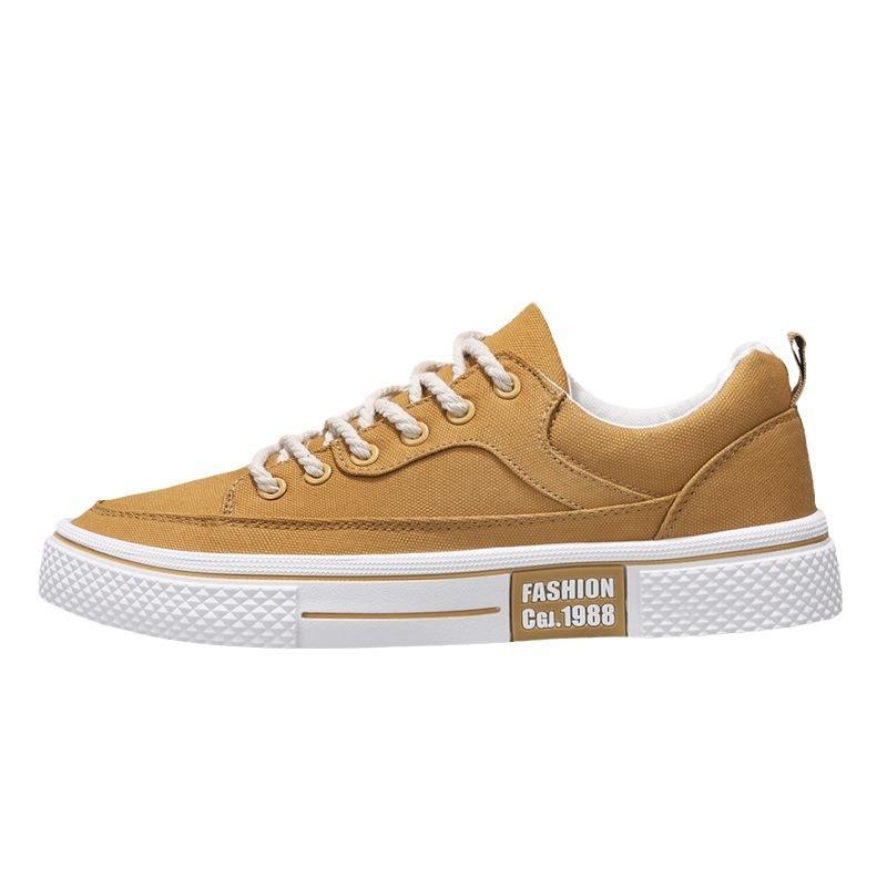 2025 Spring Live Broadcast Niche Canvas Low-top Breathable Board Shoes Retro Douyin Trendy Men's Shoes Catwalk Tooling Shoes Men's