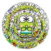 53 Keroppi Big-Eyed Frog Stickers for Laptop, Car, Phone & Suitcase