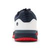 Men's Wide Tennis Shoes Breathable All Court Sneakers with Arch Support for Racquetball and Badminton