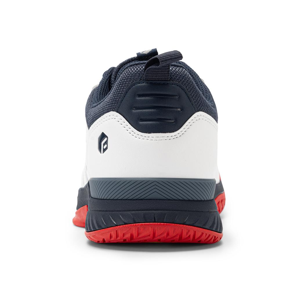 Men's Wide Tennis Shoes Breathable All Court Sneakers with Arch Support for Racquetball and Badminton