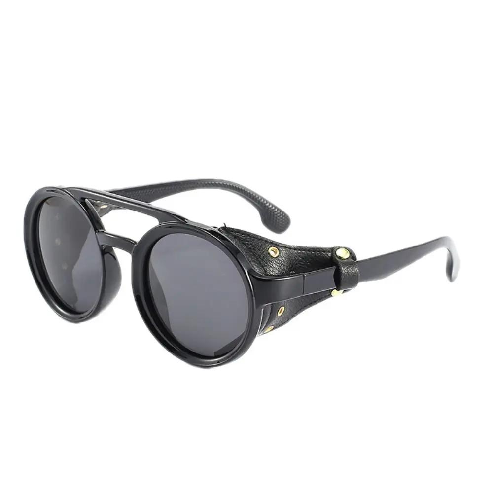 Vintage Steampunk Brand Design Sunglasses Women Men Retro Round Male's Sun Glasses Female Vintage Driving Eyewear Shade UV400
