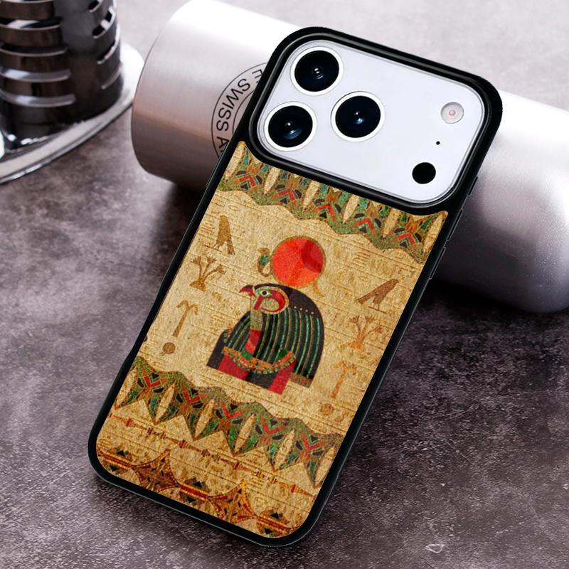 Egypt Mural Phone Case For iPhone 17 16 15 14 13 12 11 Pro Max Plus 17Air Soft Silicone Cover