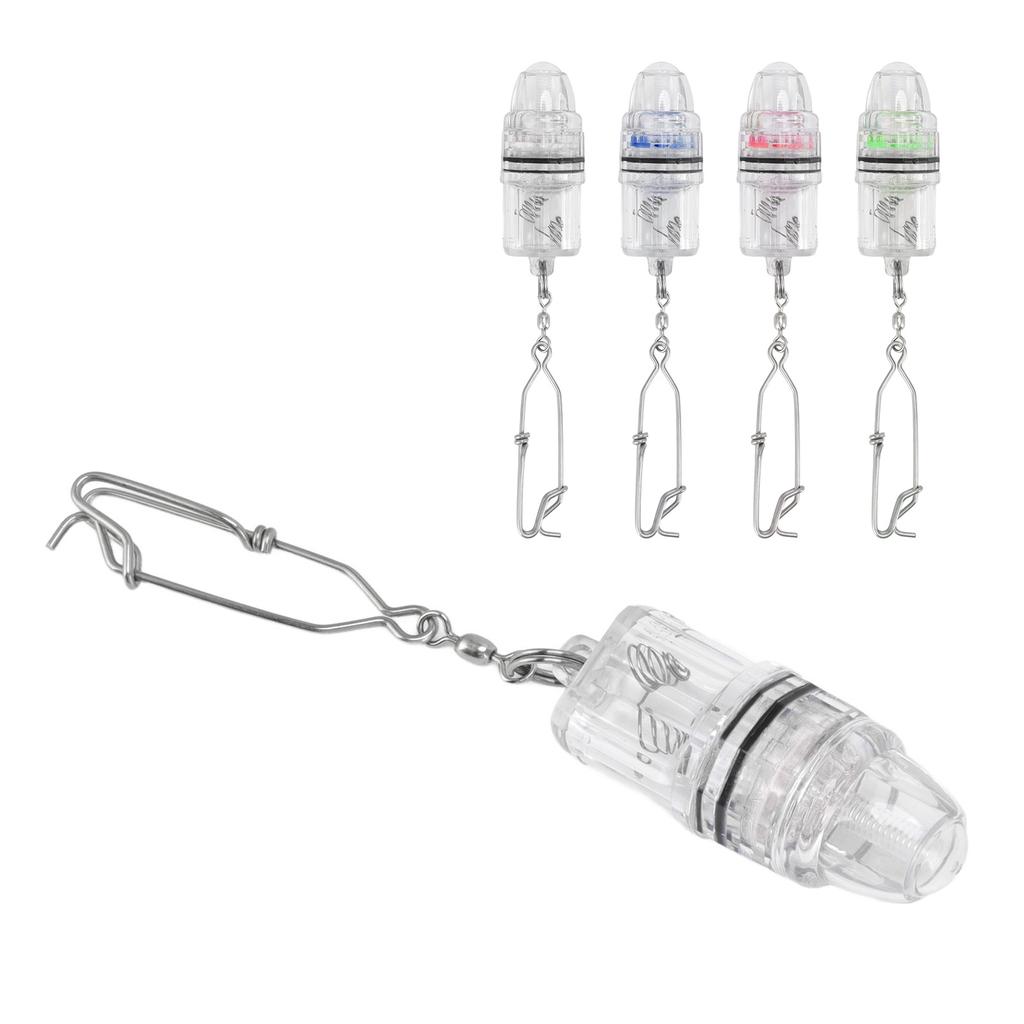 Fish Attracting Indicator Underwater Deep Drop LED Fish Lure Light with Metal Reinforced Large Pin H