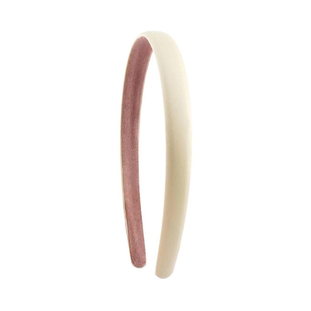 Kids' Solid Color Wide Edge Headband – Handmade Fabric Base, Perfect for Summer DIY Accessories
