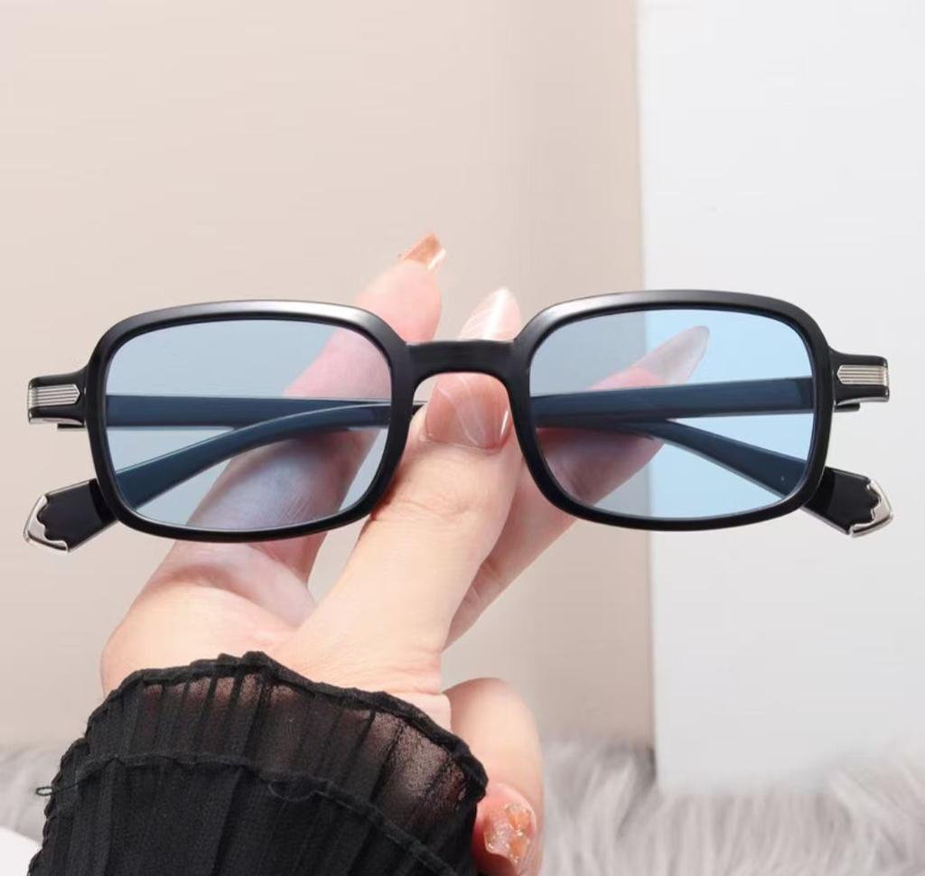 Fashionable Rectangle Shape Sun Glasses for Women Fashion Stylish Anti-reflective Ladies Sunglasses Driving Hiking Outdoor Sunglass