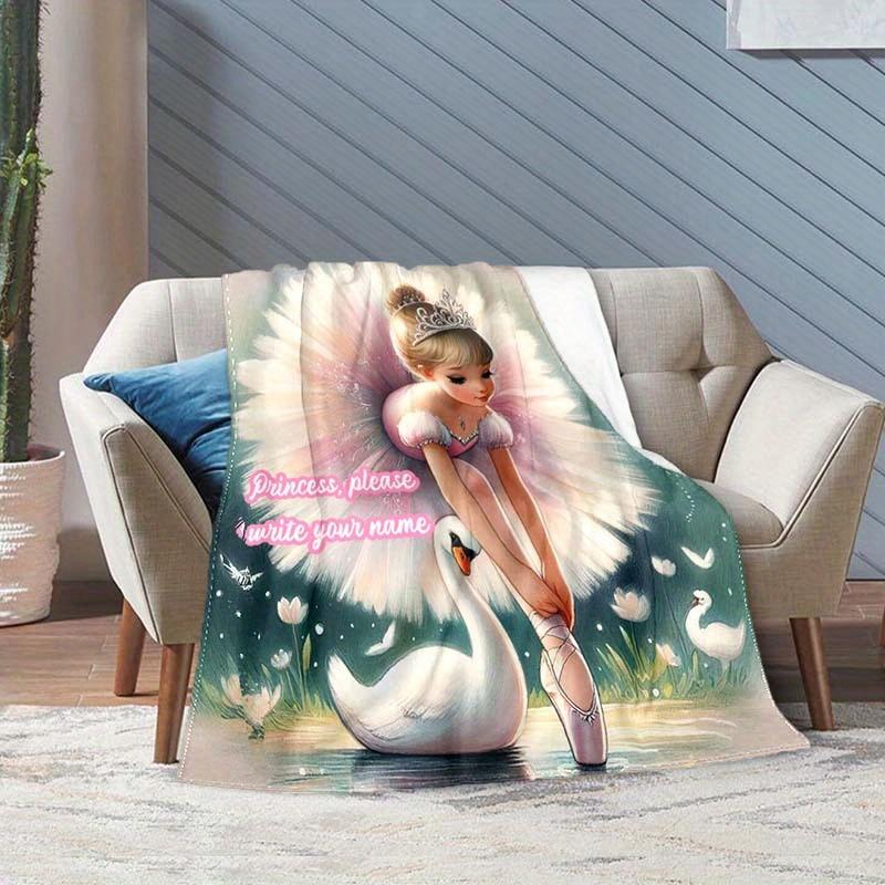 Dance Skirt Customize Your Name Blanket Warm Comfortable And Soft Blankets Are Suitable For Home Lunch Break Blanket Office Sofa Sofa Gift To
