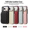 Leather Crossbody Lanyard Phone Case for IPhone 17 Air 16 15 14 13 12 11 Pro Max XS XR 8 7 Plus with Card Holder Zipper Wallet