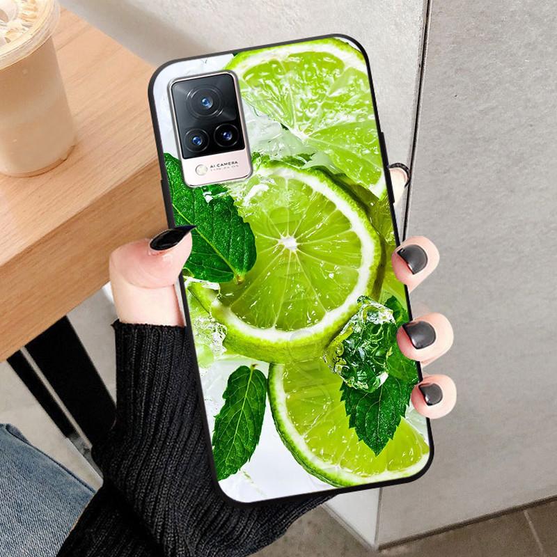 For Vivo V21 5G Case V2050 Silicone Soft Protective TPU Funda Cases for Vivo V21 4G Back Cover Bumper for VivoV21 V 21 5G V21E