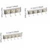 Clip Design Wall Mounted Mop Clip Plastic Broom Hook Mop Broom Organizer Rack  Household Storage