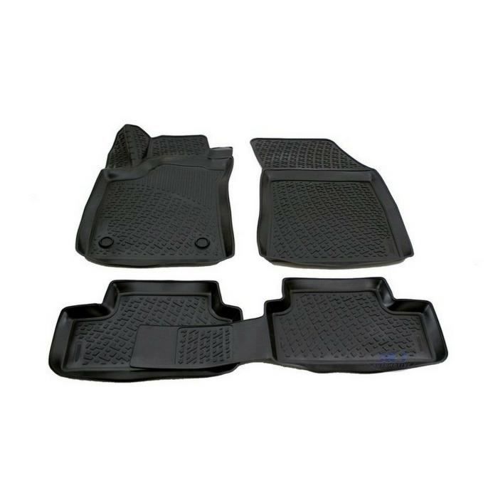 J&J AUTOMOTIVE | Tapis De Sol En Caoutchouc 3D Exclusive Pour Renault Megane 4 Depuis 2016