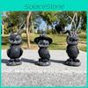Enchanting Halloween Magic Owl Resin Craft Animal Sculpture Mini Desktop Decor