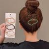 Cloud-shaped Hollow Broken Hair Word Side Clip Hairpin Simple Bangs Clip Headgear Back Head Hairpin Hair Accessories
