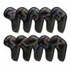 10 Pieces Golf Iron Headcover Dirt-Resistant Club Set Sturdy