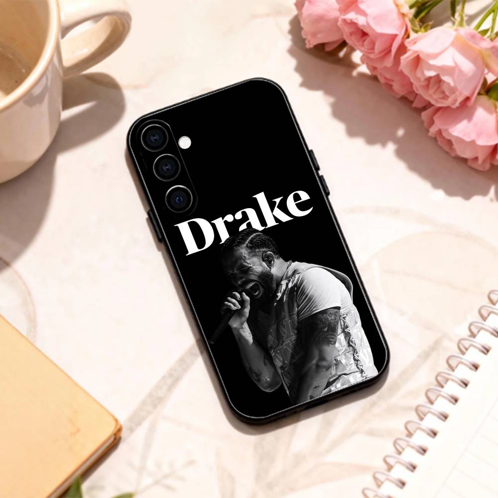 Dashing Drake phone Case For Samsung Galaxy A73,A72,A71,A70,A53,A52,A51,Others Soft Black Shell