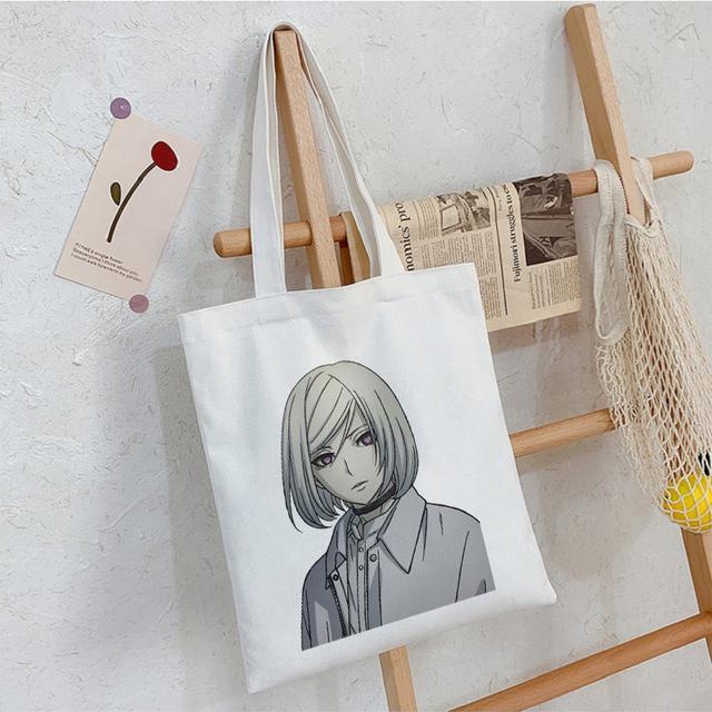 Akudama Drive Killer Japanische Anime-Leinentasche, Shopper, große Kapazität, modische Damentasche, Vintage-Handtaschen, klassische Umhängetasche
