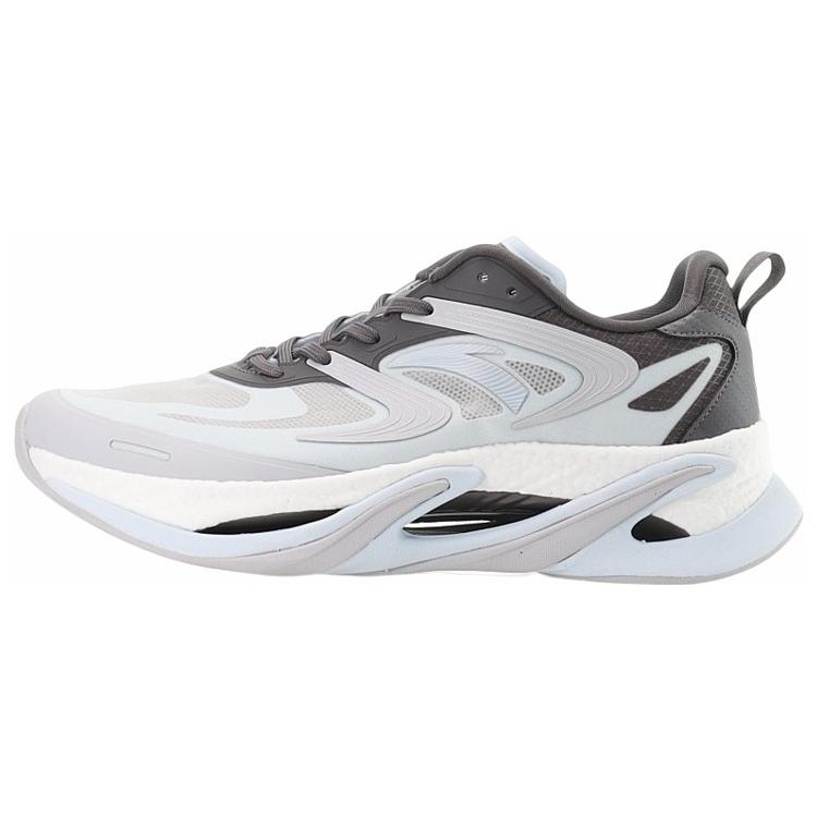 

new Anta Cushioned Slip Resistant Abrasion Resistant Low Top Running Shoes Men s Blue Gray 40