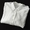 DIMANAF New Spring Shirt Women 2025  Lace Blouse Long Sleeve Basic Fashion Tops Tees Casual Loose White Tees