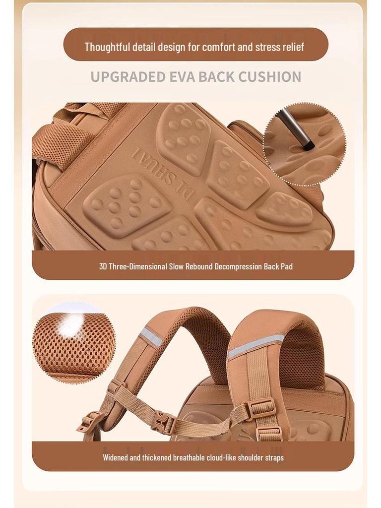 Capybara Decompression Backpack for Elementary Students Grades 1-6 - Lightweight, Large Capacity for Boys and Girls