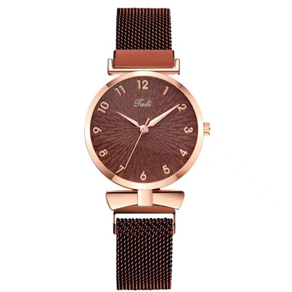 The Same Casual Fashion Simple Lazy Watch Trendy Digital Face Women'S Quartz Watch