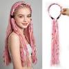 with Pendant Vintage Hair Hoop Elegant Headwear Boho Colored Rope Headband  Daily Wear