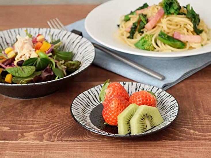 EAST Table Small Plate 12cm Oil Drop Black Kt-010 Made In Japan Microwave Safe Dishwasher Safe Soy Sauce Plate Delicacy Plate Kt-010