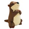 Simulation Blessing Otter Doll Cartoon Magnetic Palm Large Animal Plush Toy Pendant Simulation Sea Otter