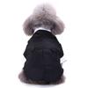 Dog Tuxedo Formal Dog Clothes Shirt Costume Wedding Attire Party Bow Tie Suit Designed for Dogs Cat Outfit Birthday Christmas Pet Costume