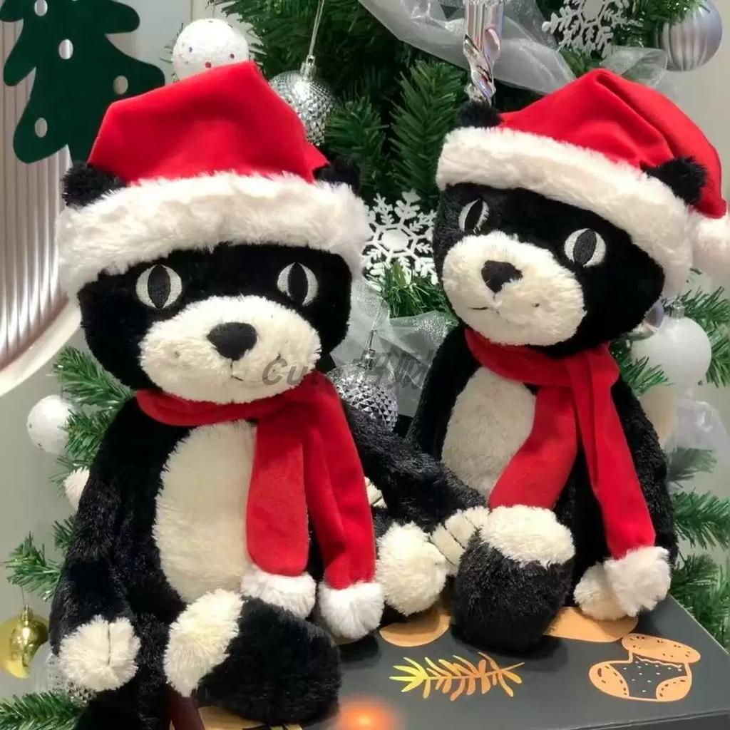 JC Ultra Soft Plush Toys Pig/Cat/Bear Cute Stuffed Animals Cuddly Emotional Companion Perfect Gift for Kids Adults Home Decor