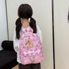 School Bag Kapibara School Bag Size Class Cute Cartoon Bag Nylon Printing Casual School Bag Men and Women