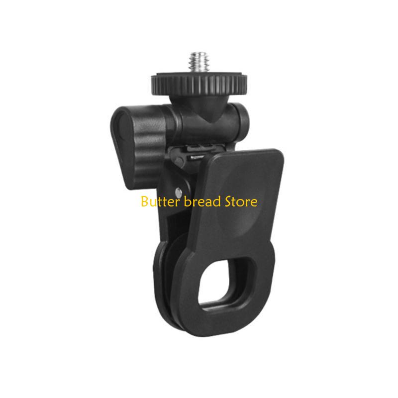 W89C Monitors Camera Mount Clamp Clip Screen Top Fill Light Holder & Webcam Stand with Universal 1/4 Screw Simple Installation