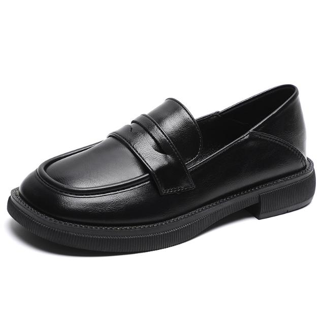 New Japanese Style College Student Shoes Cosplay Lolita Shoes for Women Girl Fashion Black Uniform Platform Shoes Women Loafers