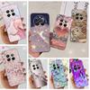 Per Realme 12 Pro Plus Cover Posteriore Trasparente Silicone Morbido Paraurti Funda Donna Moda Fiore Gelatina Fantasia Copertura Realme 12 Pro Pro+