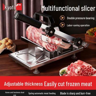Manual Stainless Steel Meat Slicer